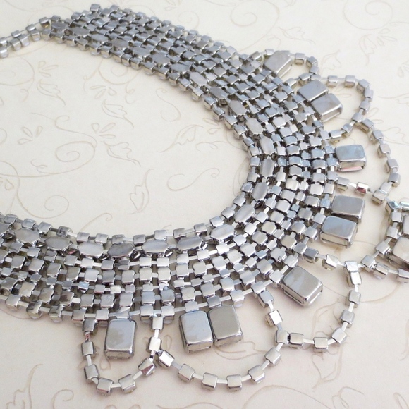 NWT JUICY COUTURE Rhinestone Bling Necklace! - Picture 3 of 8